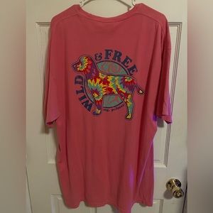 Comfort wash dog shirt